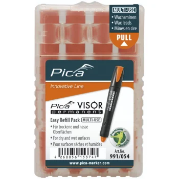 Сменные стержни Pica VISOR для маркера, 10 x 85 мм, флуоресцентный...