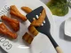 Набор кухонных принадлежностей силиконовый с деревянными...