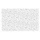 Ruhhy Christmas Tablecloth with Snowflakes, 220x140 cm, White/Silver