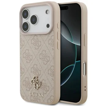 Guess 4G Small 4G un Classic MagSafe aizsargmaciņš iPhone 17 Pro – rozā | Phone Case Cover