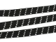 Elastīgās gumijas velosipēda bagāžniekam, 60cm, melnas