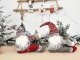 Christmas Gnome Curtain Tieback with Velcro, 40cm, Grey