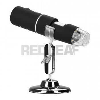 Redleaf RDE-21000W WiFi Digitālais Mikroskops 1000x, Melns | Digital Microscope