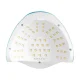 UV/LED лампа для ногтей Glow F2 BP 220W, бирюзовая