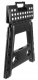 Saliekamā taburete, pakāpiens virtuvei, bērnistabai vai vannas istabai, 39cm, Melns | Folding Anti-slip Step Stool