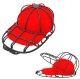 Baseball Cap Washing Cage Frame DA36, Black