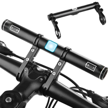 Gotel L9H Bicycle Handlebar Extender with Powerbank, Black
