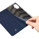 Atverams vāciņš Dux Ducis Skin Pro telefonam Realme 10 Pro ar statīva funkciju, zils