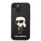 Karl Lagerfeld Silicone Ikonik Case for iPhone 14 Plus / 15 Plus - Black