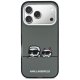 Karl Lagerfeld IML Karl & Choupette Peekaboo Logo MagSafe чехол для iPhone 17 Pro Max – чёрный