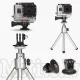 GoPro Hero Black 7 / 6 / 5 / 4 / 3+/ 3 Tripod Mount 1/4\" Adapter - stiprinājums uz tripoda, adapteros