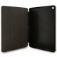 Guess iPad 10.2\" atverams vāciņš maciņš grāmatiņa 4G Stripe Allover, melns
