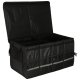 Large Car Trunk Organizer with Reflectors, 50L, Black