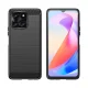 Чехол Carbon Case для Honor X6a, черный