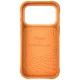 Nimmy Cool&Cute 2.0 suņa dizaina maciņš iPhone 17 Pro Max ar magnētisko pakaramo – oranžs | Phone Case Cover