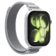 Spigen WBM4 Modern Fit pulksteņa siksniņa Apple Watch (40 / 41 / 42 mm), sudraba