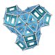 GEOMAG GEO-023 Магнитные Строительные Блоки Шарики Стержни Панели...