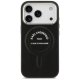 Karl Lagerfeld iPhone 17 Pro Max Case Karl RSG Logo MagSafe, Black