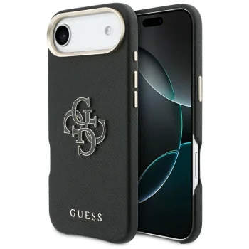 Guess FW Resin Logo vāciņš iPhone Air viedtālrunim, melns