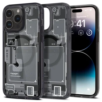 Apple iPhone 14 Pro Max 6.7'' Spigen Ultra Hybrid Mag Magsafe Case Cover, Zero One