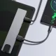 Адаптер-концентратор 8-в-1 USB-C (2x USB-C, Thunderbolt 3, 2x USB-A, HDMI 4K, SD/TF, RJ45)