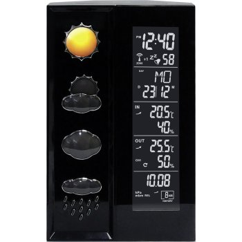 Technoline WS 6650 Weather Station Black