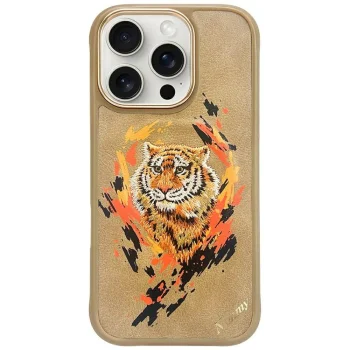 Nimmy iPhone 16 Pro Max vāciņš Tiger MagSafe, gaiši brūns