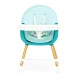 ECOTOYS 2-in-1 barošanas krēsliņš, zils