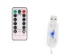 Star Curtain String Lights 138 LED RGB USB, Multicolor
