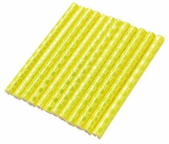 Отражающие трубки на спицы велосипеда жёлтые