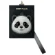 Сумочка для телефона 3-в-1 Nimmy Big Eyed Pet 2.0 Panda с кошельком - черная