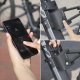 Rockbros 32210826001 pirkstu nospiedumu velosipēda slēdzene, melna