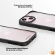 PanzerGlass ClearCase for iPhone 15 with D3O, Transparent / Black