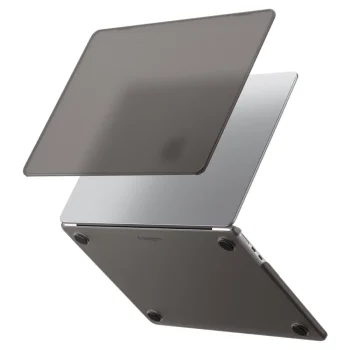 Чехол Spigen AirSkin для MacBook Air 13" (2023–2026), Frost Black