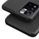 Eco Leather View atverams vāciņš Poco M4 Pro 5G ar statīva funkciju, melns