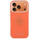 Guess FW Resin Logo vāciņš iPhone 17 Pro Max - Oranžs