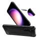 Samsung Galaxy S24 (SM-S921) Armor Guard Plastic + TPU Hybrid Case Cover, Black