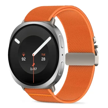 Ремешок Tech-Protect Nylon Clasp для Samsung Galaxy Watch 40/44/46 мм, оранжевый
