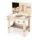 ECOTOYS Wooden Kids Workbench with Tools Playset