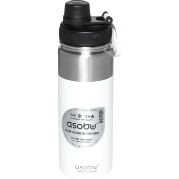 Asobu Alpine Flask termopudele, 530ml, balta