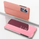 Чехол-книжка для Xiaomi 12 Lite Clear View Case, розовый