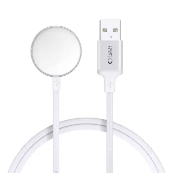 Беспроводное зарядное устройство Tech-Protect UltraBoost USB-A для Apple Watch, 1м