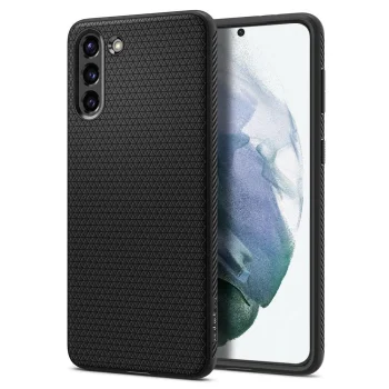Чехол Spigen Liquid Air для Samsung Galaxy S21 - Matte Black