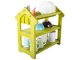 3-Tier Dish Drying Rack with Cutlery Holder, 53x42.5x27 cm