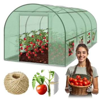 Садовая теплица из пленки Plonos 4915-B, 2 x 4.5 м (9 м²)