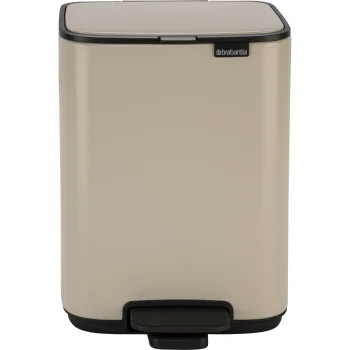 Мусорное ведро с педалью Brabantia Bo 4 л, бежевое