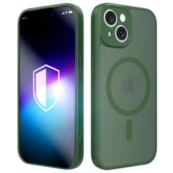 Чехол 3mk Misty MagCase для iPhone 14, зеленый