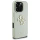 Guess Grained Big 4G Logo Case for iPhone 16 Pro Green