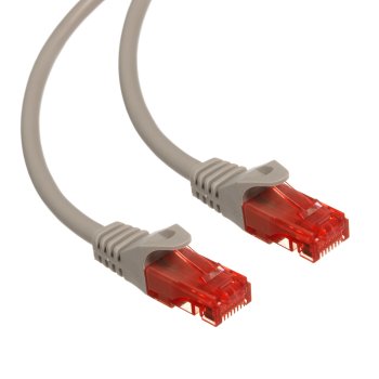 Сетевой кабель Maclean MCTV-302 S UTP Cat6, RJ45, 2м, Серый