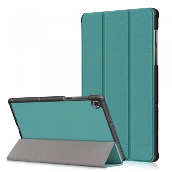 Lenovo Tab M10 Plus 10.3" (TB-X606) Tri-fold Stand Cover Case, Green | Vāks Apvalks Pārvalks Grāmatiņa...